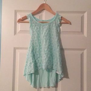 Floral Hollister tank top